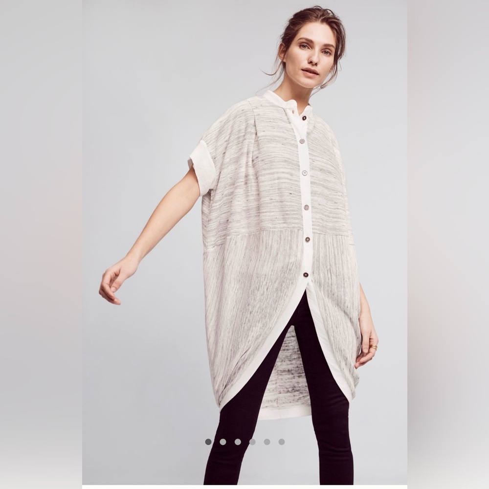 Anthropologie Bay Harbor Topper, Sz L, EUC